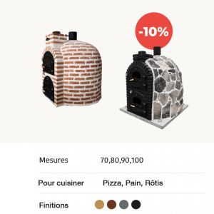 Four à bois à chaleur enveloppante