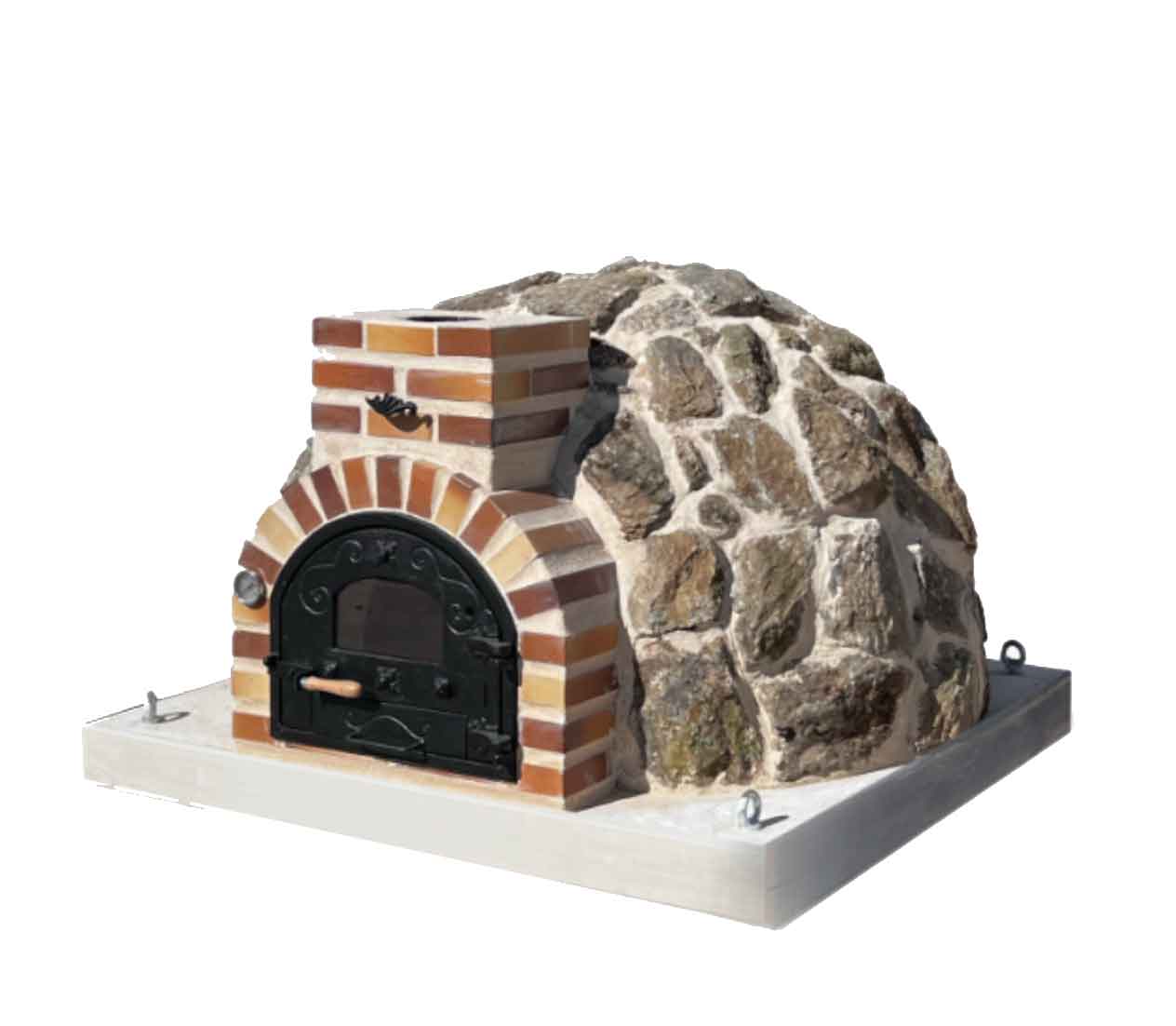 Four-à-bois-Finition-pierre