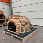 Four à bois Finition pierre