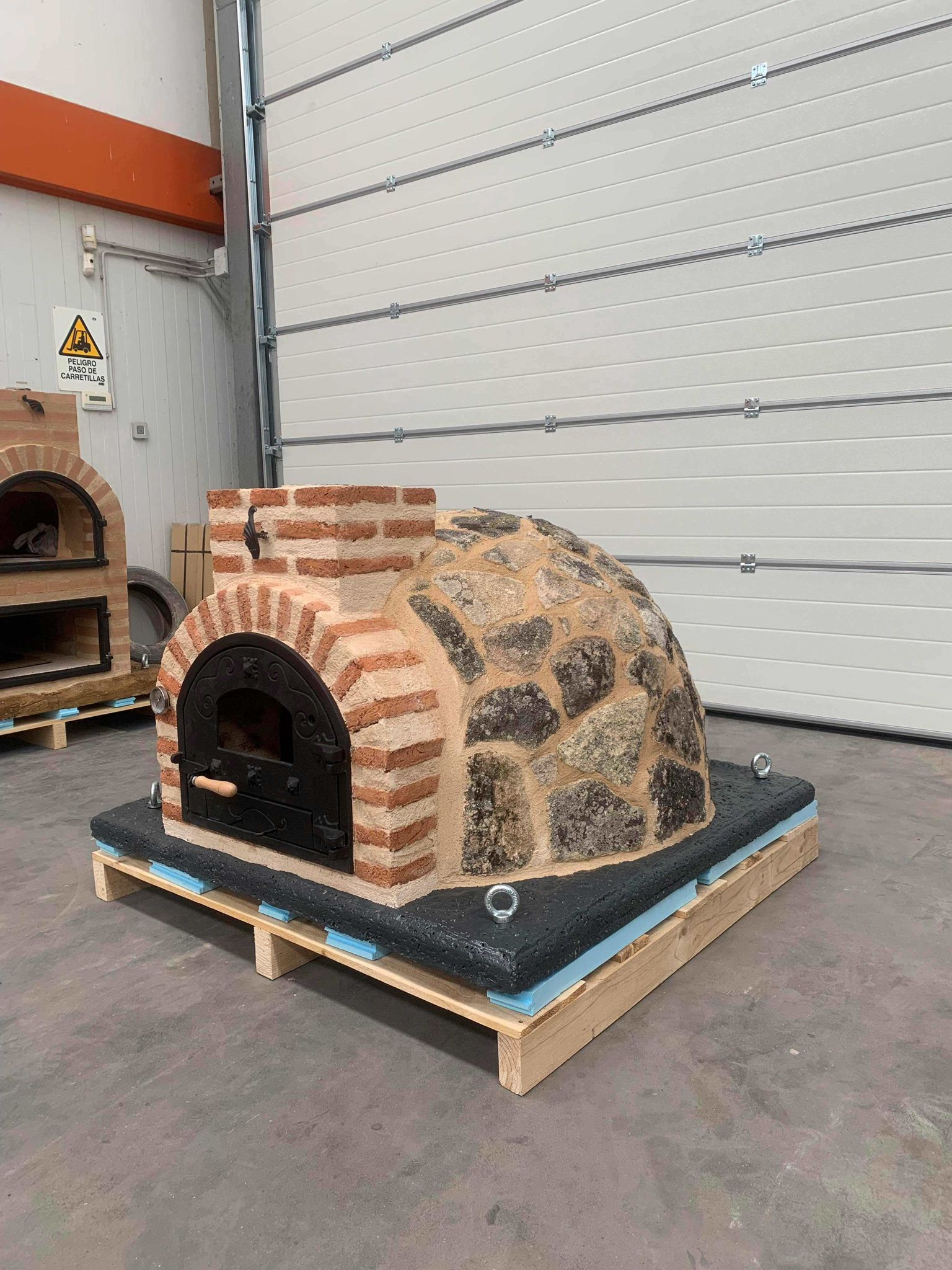 Four à bois Finition pierre
