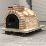 Four à bois Finition pierre