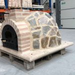 Four à bois Finition pierre