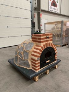 Four à bois Finition pierre