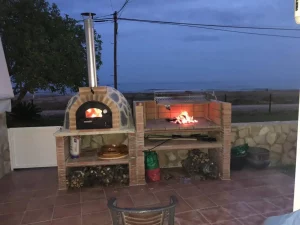 Four à bois design moderne