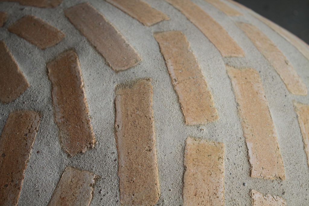 Finitions populaires des fours &agrave; bois.