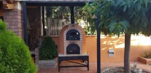 Four à bois style contemporain