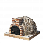 Four à bois Finition pierre