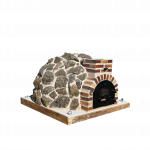 Four à bois Finition pierre