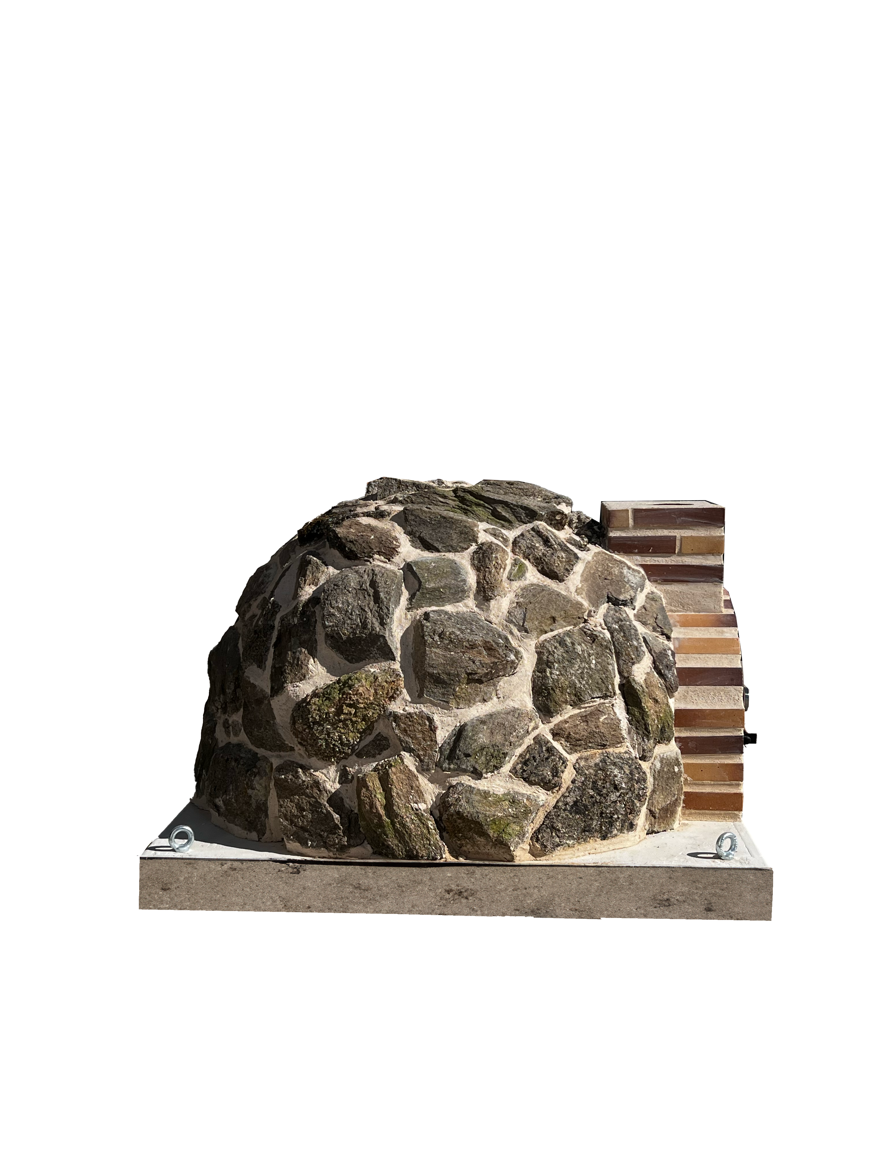 Four à bois Finition pierre