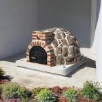 Four à bois Finition pierre